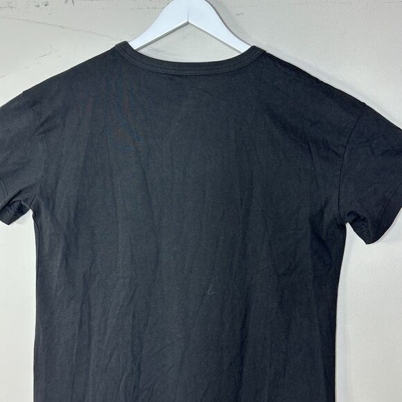 Everlane The Organic Weekend Side Slit Maxi Dress Black Round Neck Women XS NWT - Picture 8 of 12